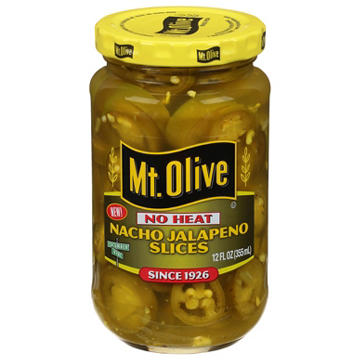 Mt. Olive No Heat Nacho Jalapeno Slices
