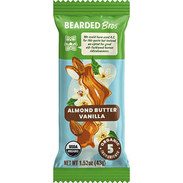 Bearded Brothers Almond Butter Vanilla Food Bar