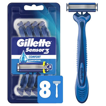 Gillette Sensor3 Men's Disposable Razors