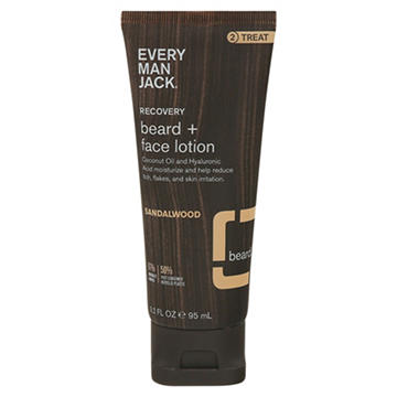 Every Man Jack Recovery Beard + Face Lotion Sandalwood