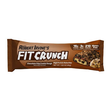 Fit Crunch 16g Protein Baked Bar - Chocolate Chip Cookie Dough