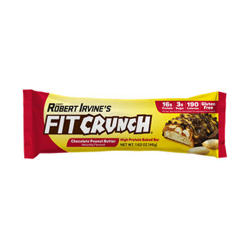 Fit Crunch 16g Protein Baked Bar - Chocolate Peanut Butter