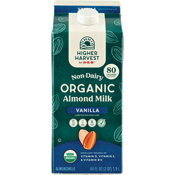 Higher Harvest by H-E-B Organic Non-Dairy Vanilla Almond Milk