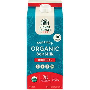 Higher Harvest by H-E-B Organic Non-Dairy Original Soy Milk