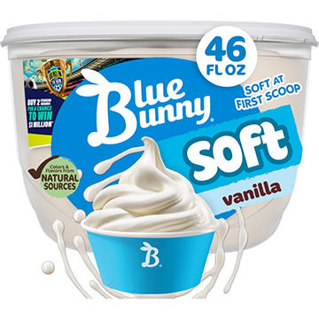 Blue Bunny Soft Vanilla Frozen Dairy Dessert