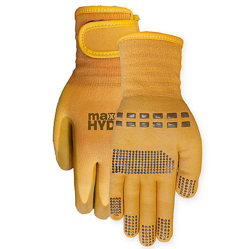 True Grip Nitrile Coated Water Resistant Medium Work Gloves