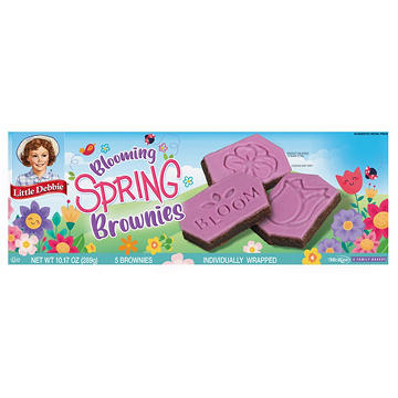 Little Debbie Blooming Spring Brownies