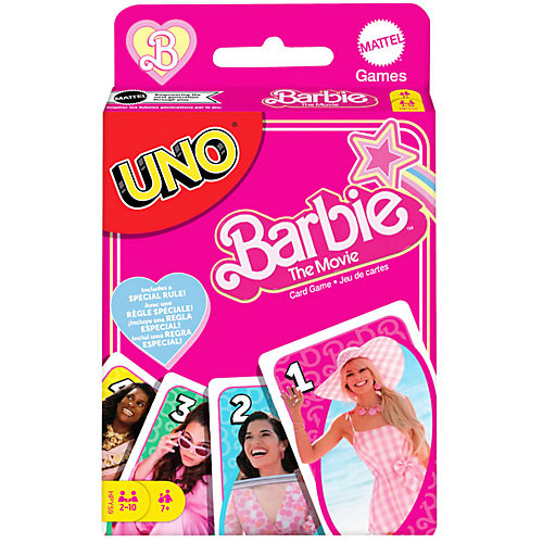 Uno barbie sale cards