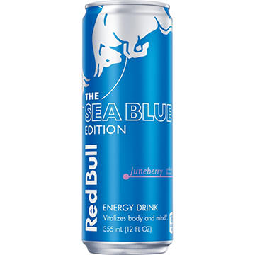Red Bull Sea Blue Edition Juneberry Energy Drink