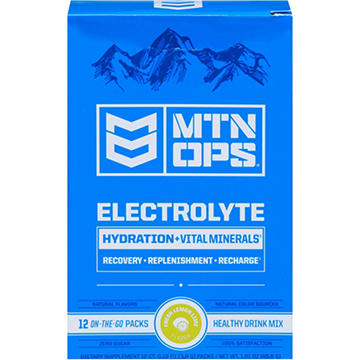 MTN OPS Electrolyte Drink Mix On-The-Go Packs - Fresh Lemon Lime