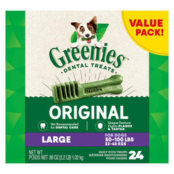 Greenies Original Large Dental Care Dog Treats