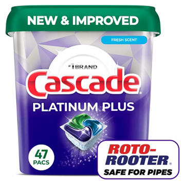 Cascade Platinum Plus Dishwasher Pods - Mountain Scent