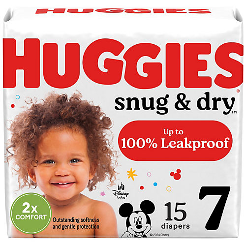 Huggies Snug & Dry Comfortable Hypoallergenic Wetness Indicator