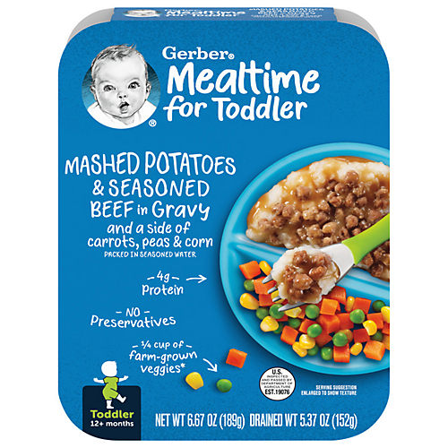 Gerber Mealtime for Baby 2nd Foods - Ham & Gravy - Shop Baby Food at H-E-B