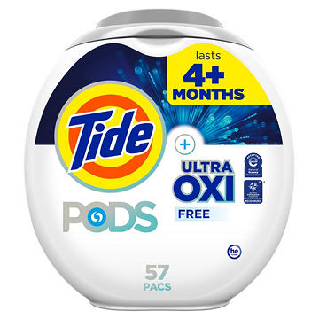 Tide PODS Ultra OXI Free Laundry Detergent Pacs