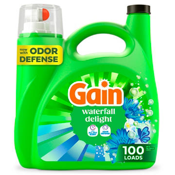 Gain Liquid Laundry Detergent - Waterfall Delight Scent