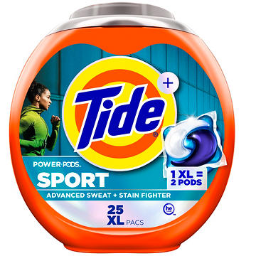 Tide Power PODS Febreze Sport Active Fresh HE Laundry Detergent Pacs