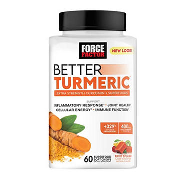 Force Factor Better Turmeric Soft Chews - Fruit Splash