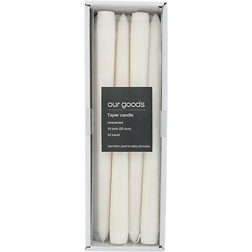 Tea light Candles Unscented White 9pk Cedar Creek collection by Kirklands  New