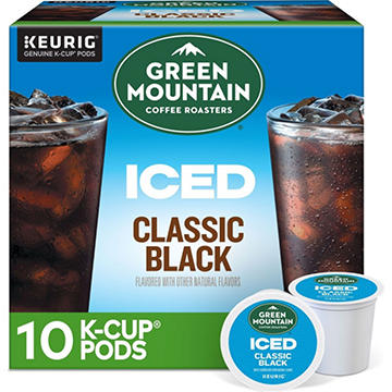 Green Mountain Coffee Brew Over Ice Classic Black Single Serve Coffee K-Cups