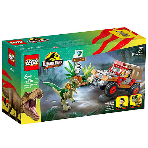 LEGO Jurassic World Dominion T. rex Dinosaur Breakout en Steven's Panamá
