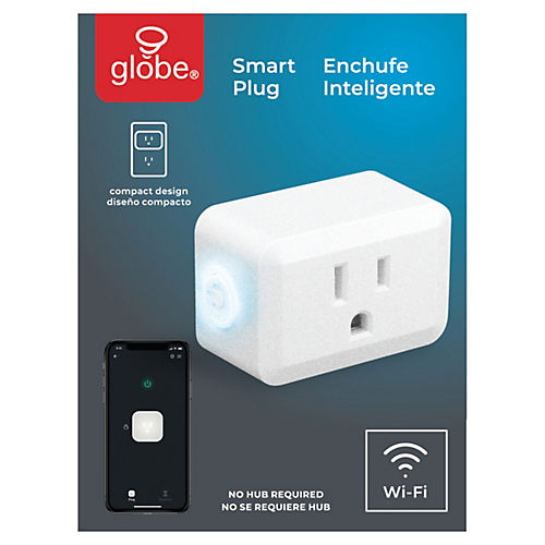 Globe Dual Outlet Wi-Fi Smart Plug