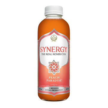 GT's Synergy Peach Paradise Raw Kombucha