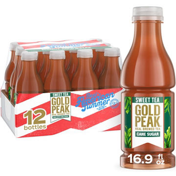 Gold Peak Sweetened Black Tea 12 pk  Bottles