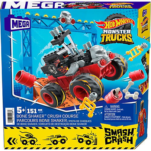  Mega Hot Wheels Bone Shaker Building Set with Micro