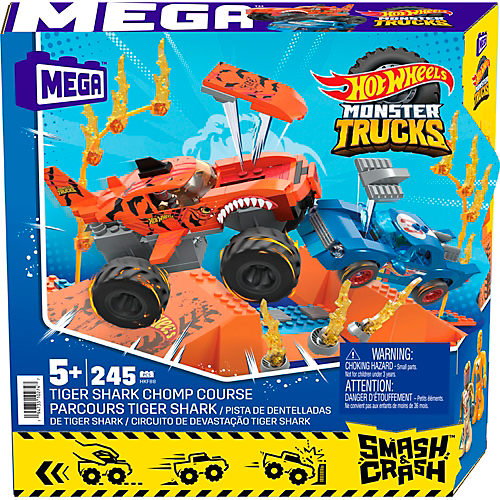 MEGA Blocks Hot Wheels - Monster Truck Smash & Crash - 84 Parts