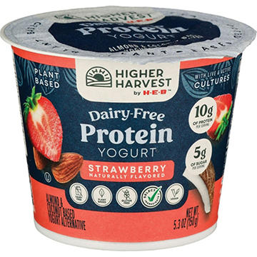 Higher Harvest by H-E-B Dairy Free 10g Protein Yogurt – Strawberry