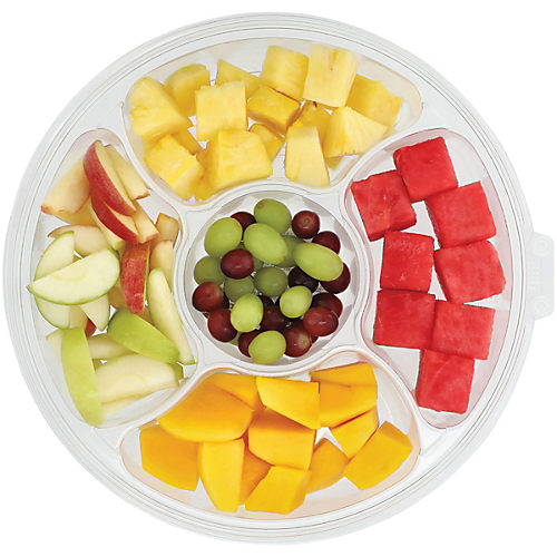 H-E-B Medium Fresh Fruit Party Tray - Strawberry Cheesecake Dip