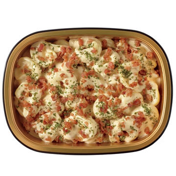 Meal Simple by H-E-B Cheese Tortellini Carbonara with Uncured Bacon
