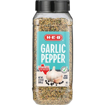 H-E-B Garlic Pepper Spice Blend – Texas-Size Pack