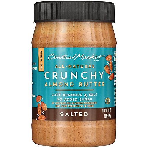 Creamy Almond Butter No Salt