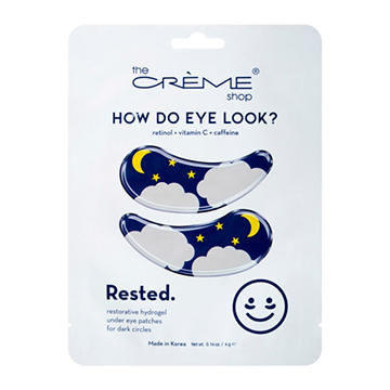 The Crème Shop How Do Eye Look? Rested Under Eye Patches - Cloud Print