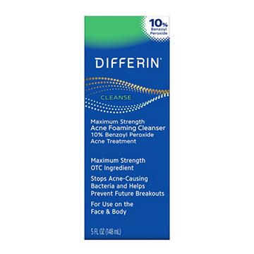 Differin Maximum Strength Acne Foaming Cleanser