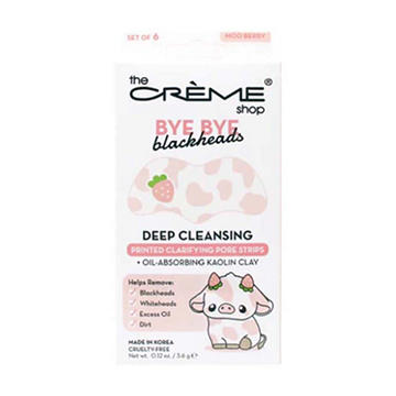 The Crème Shop Bye Bye Blackheads Deep Cleansing Pore Strips - Moo Berry