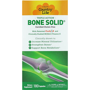 Country Life Vitamins Triple Action Bone Solid Capsules