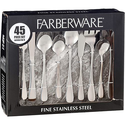 Farberware Stainless Steel Flatware Great Condition 8 Pieces -  Denmark