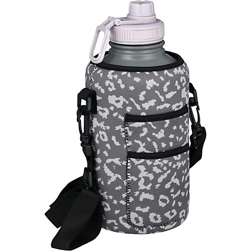 Destination Holiday Water Bottle with Flip Lid - Green