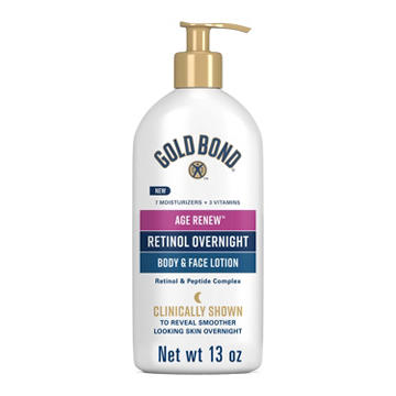 Gold Bond Age Renew Retinol Overnight Body & Face Lotion