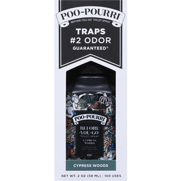 Poo Pourri Before You Go Toilet Spray - Cypress Woods
