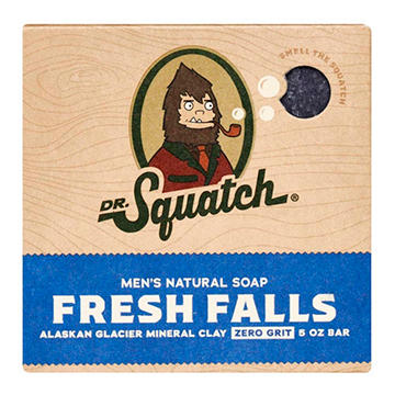 Dr. Squatch Men's Natural Soap Bar - Fresh Falls