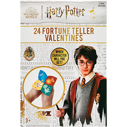 Harry Potter Sticker Treats, Valentine's Day, Kiddie Exchange
