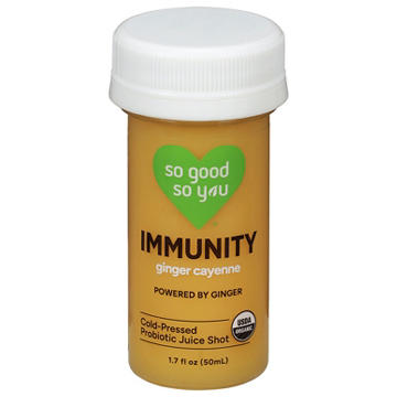 So Good So You Ginger Cayenne Immunity Shot