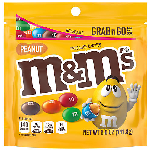 M&M'S Ghoul's Mix Peanut Halloween Chocolate Candy - Shop Candy at H-E-B
