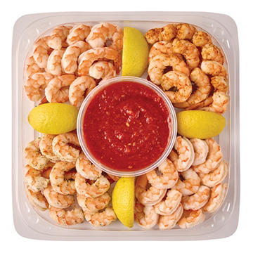 H-E-B Fish Market Party Tray - Seasoned Shrimp Cocktail