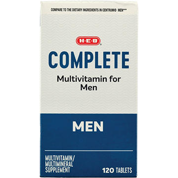 H-E-B Complete Multivitamin for Men