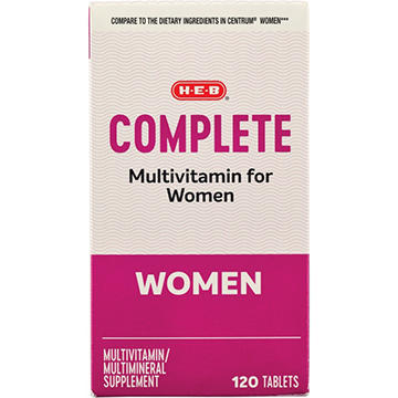 H-E-B Complete Multivitamin for Women